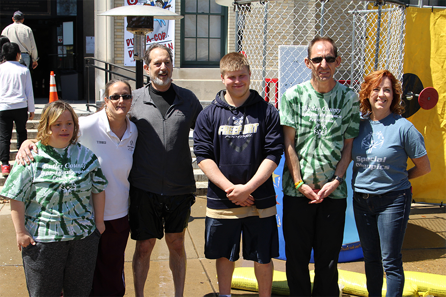 Dean Richard Schienes and the Special Olympics Group