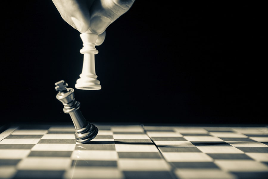 Cybersecurity is a game of chess, not a race.