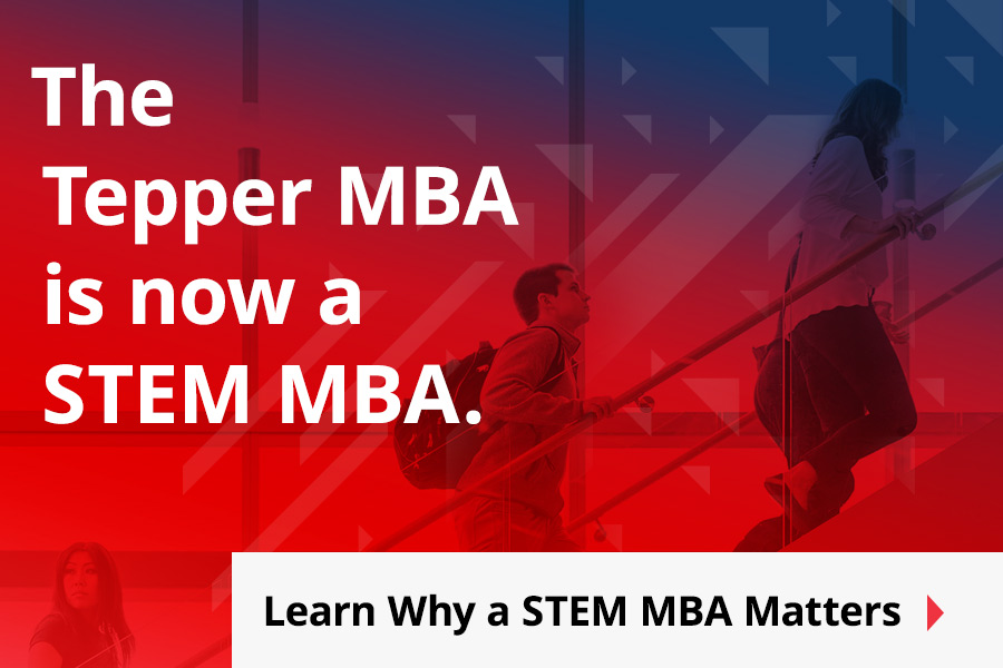 The Tepper MBA is now a STEM MBA