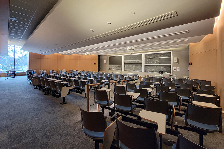 Scaife interior lecture hall