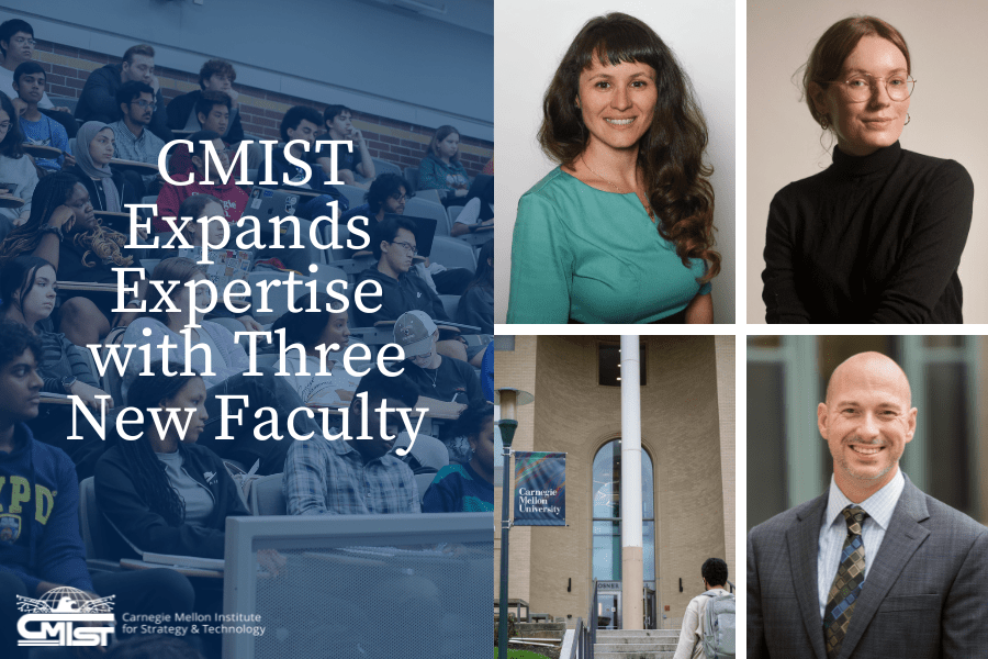 CMIST Expands Expertise with Three New Faculty