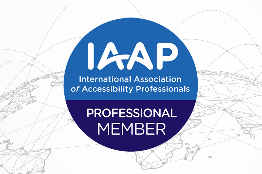 International Association of Accessibility Professions (IAAP) Logo