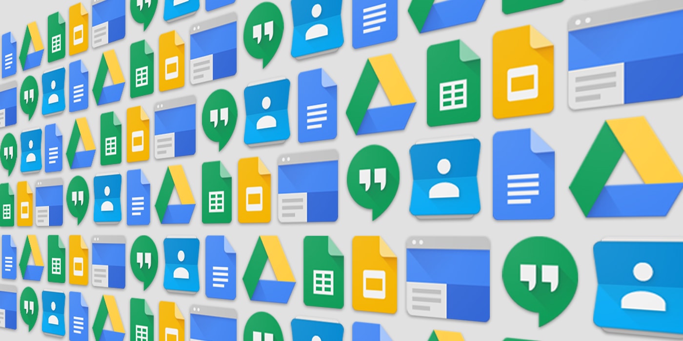 Core apps available for those currently using Google Mail.