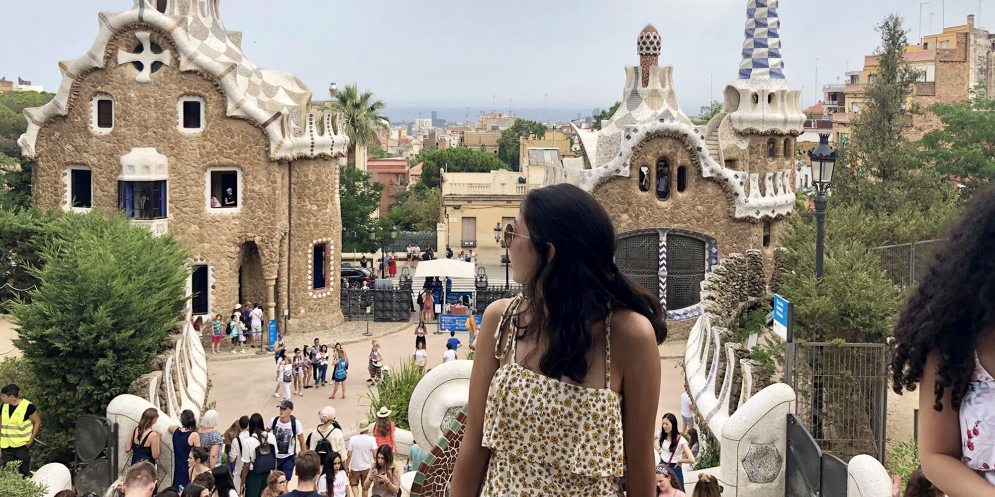 Dietrich student studying abroad in Barcelona.