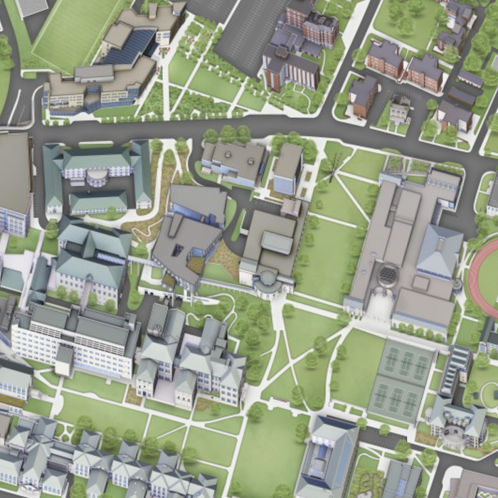 image of CMU campus map