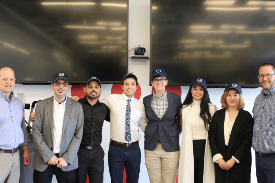 Volvo Capstone Group after final presentation