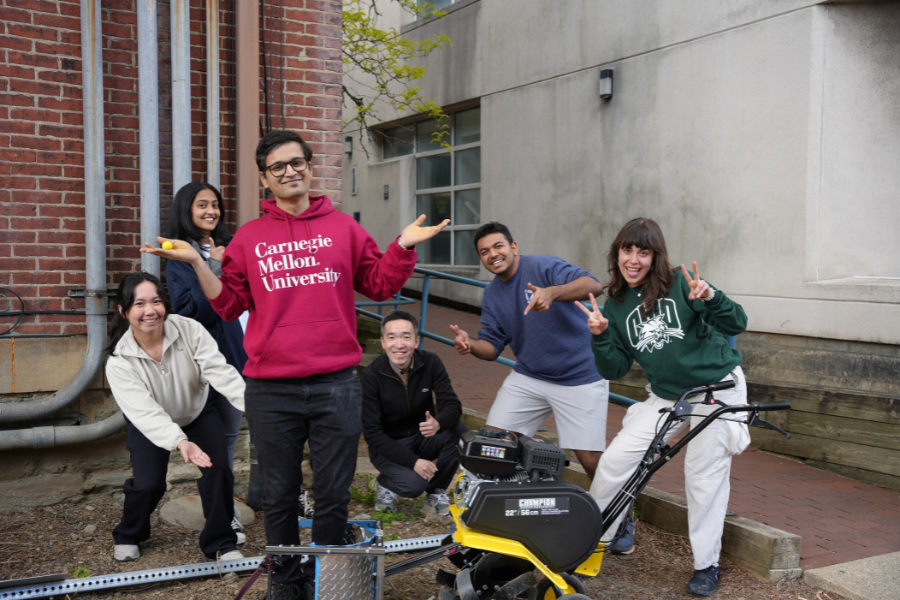 Nisarg and his capstone group