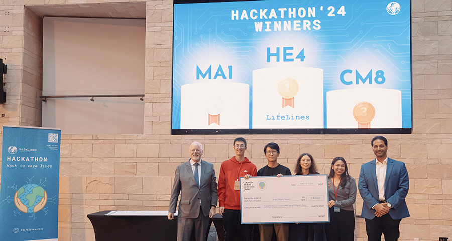 CMUQ Hackathon Winners