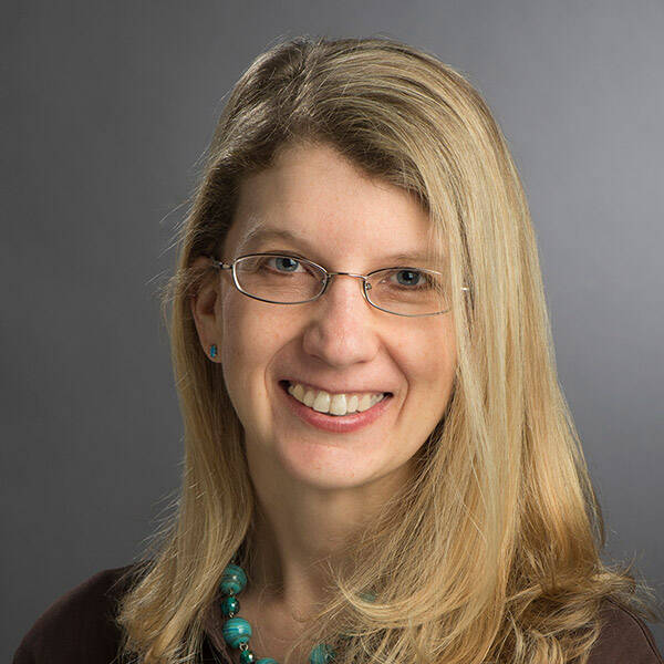Caroline DeLong, professor at Rochester Institute of Technology.