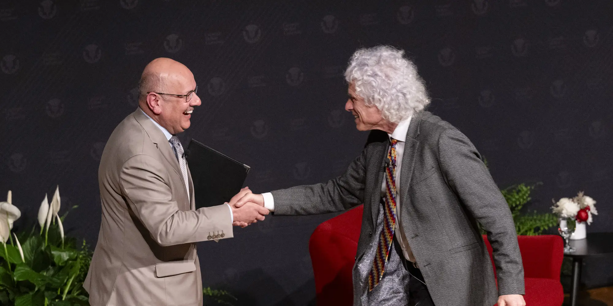 Steven Pinker and Farnam Jahanian