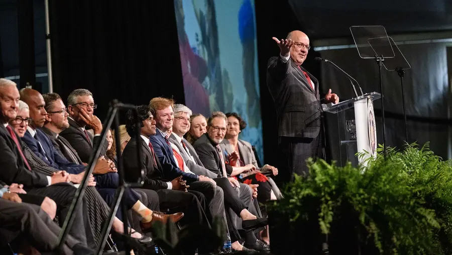 Farnam Jahanian at Convocation