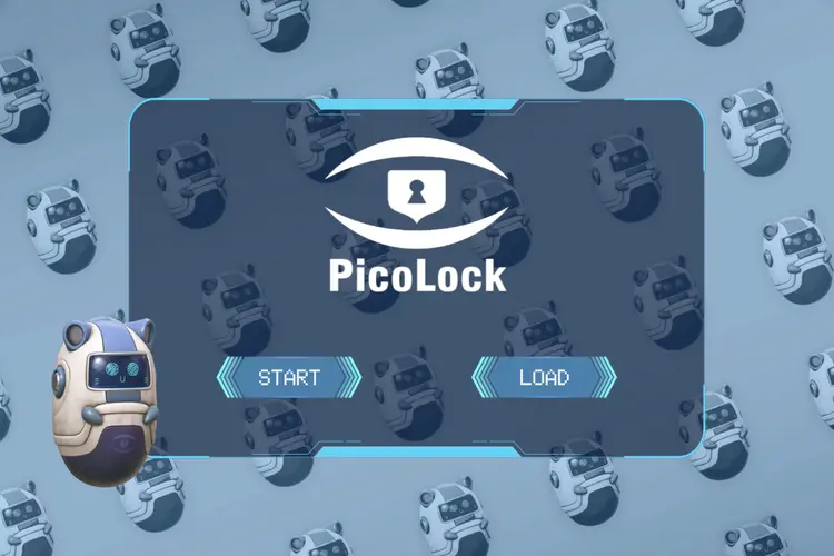 A screenshot from the picoCTF "PicoLock" start page.