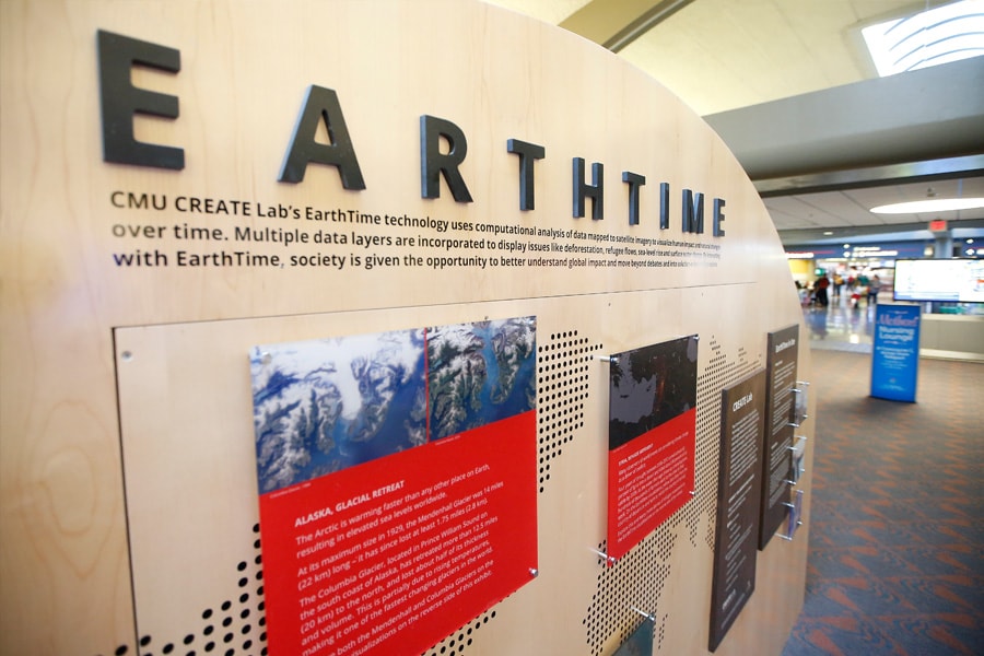 Image of the Earthtime Exhibit