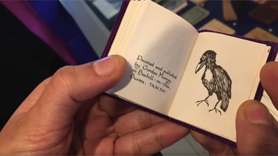 Tiny Books on Display in Hunt Library - News - Carnegie Mellon University