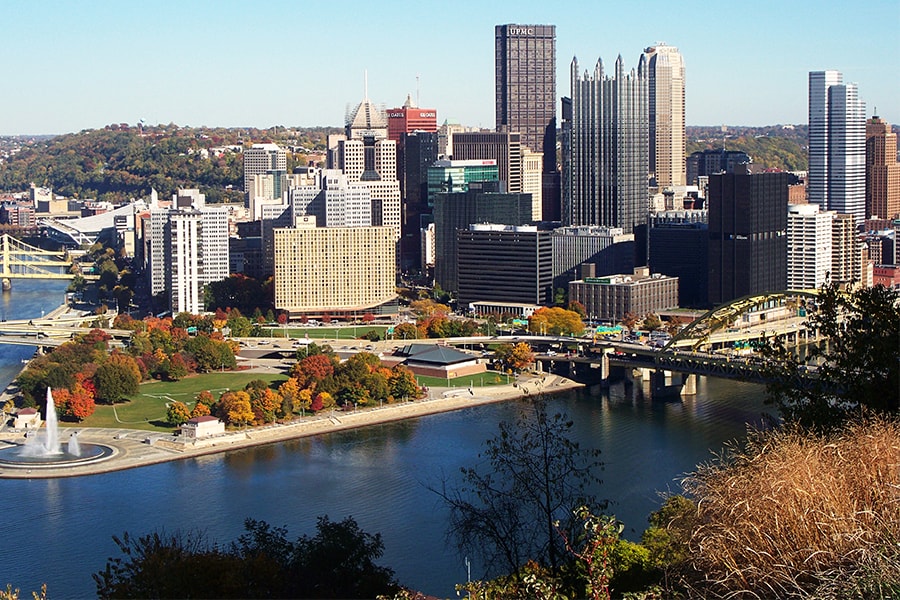 Image of downtown Pittsburgh