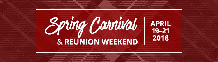 Spring Carnival and Reunions logo