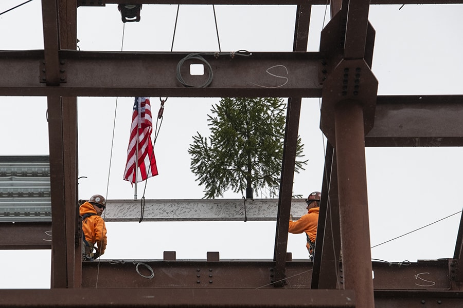 topping off ceremony