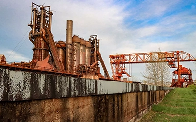 Image of the Carrie Blast Furnaces