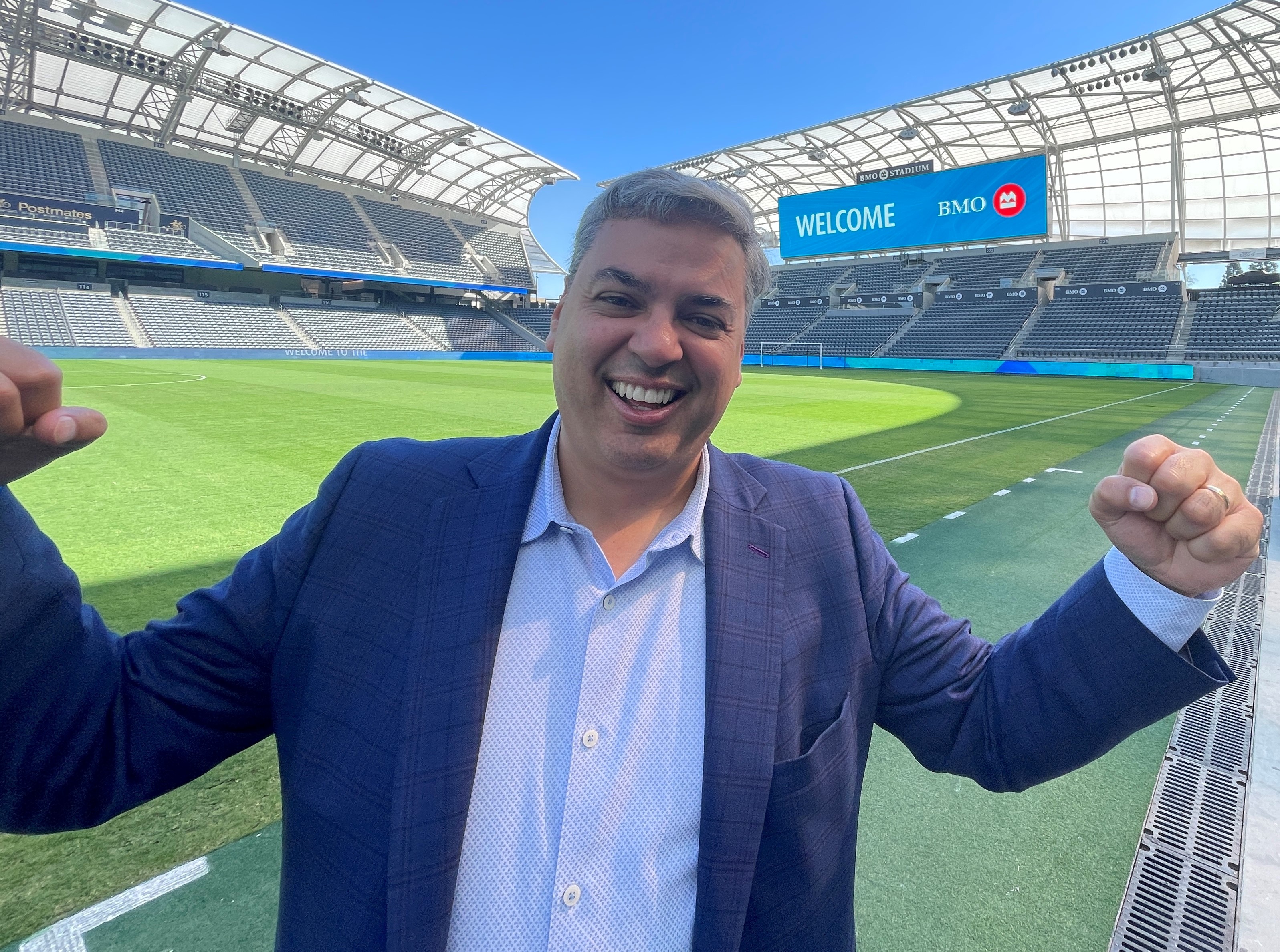 Eduardo Tobon at BMO Stadium