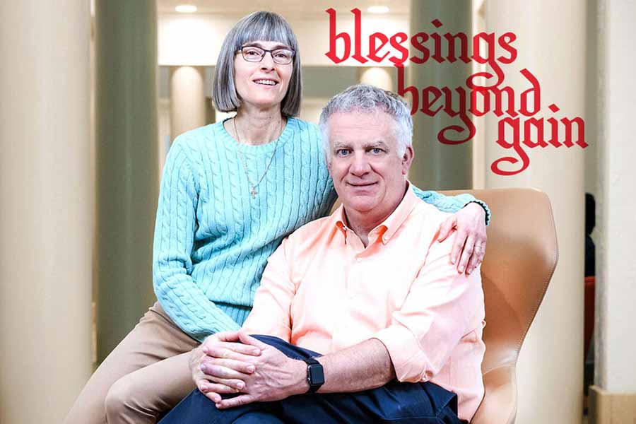 Blessings Boyond Gain: Rev. Sarah Heppenstall (MSIA 1985) and C. Talbot Heppenstall Jr. (MSIA 1985)