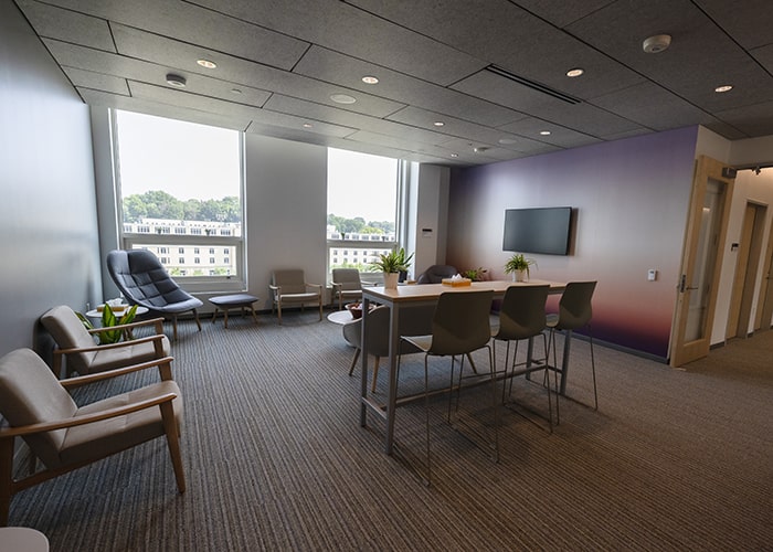 Counseling and Psychological Services reception area